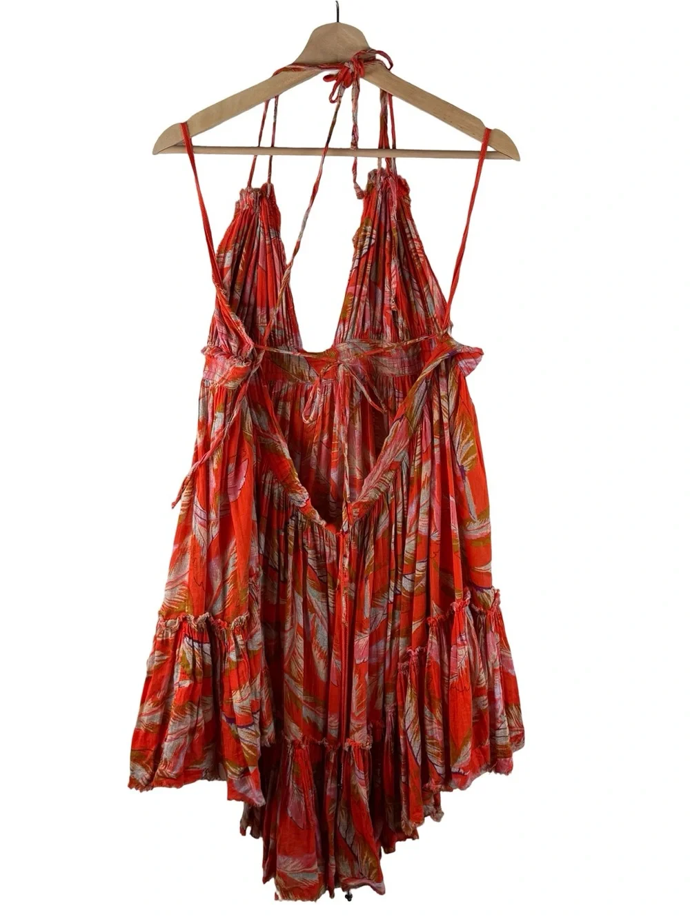 Free People Boho Summer 100 Degree Dress NWT Large